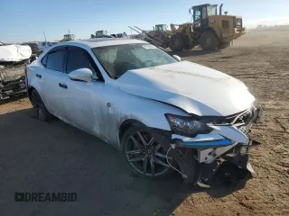 2015 Lexus IS 350 with VIN JTHCE1D25F5008637, listed as a Copart auction lot 87284284 with 95,713 mi miles and Salvage Title. Bid and sale history available at DreamBid. Image 4.