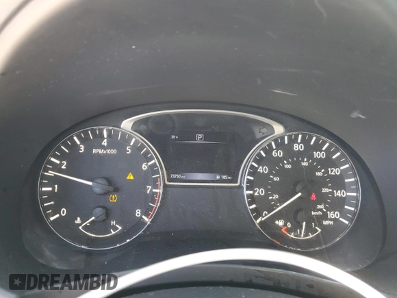 2017 Nissan Altima S with VIN 1N4AL3AP2HC264264, listed as a Copart auction lot 52398615 with 73,750 mi miles and Salvage title. Bid and sale history available at DreamBid. Image 9.
