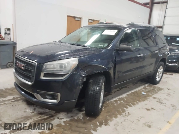 2015 GMC Acadia SLE with VIN 1GKKRNED3FJ128733, listed as a IAAI auction lot 41486100 with 175,684 mi miles and . Bid and sale history available at DreamBid. Image 17.