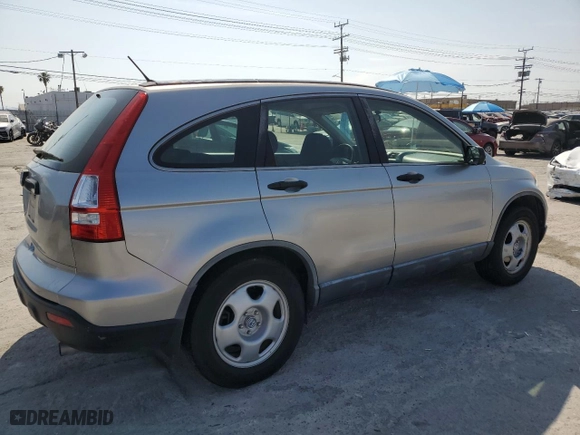 2008 Honda CR-V LX with VIN JHLRE38398C051681, listed as a Copart auction lot 54182375 with 172,046 mi miles and Salvage Title. Bid and sale history available at carsss.com. Image 3.