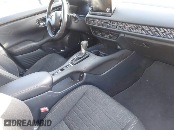 2024 Honda HR-V Sport with VIN 3CZRZ2H53RM786468, listed as a IAAI auction lot 42058045 with 17,008 mi miles and . Bid and sale history available at DreamBid. Image 5.