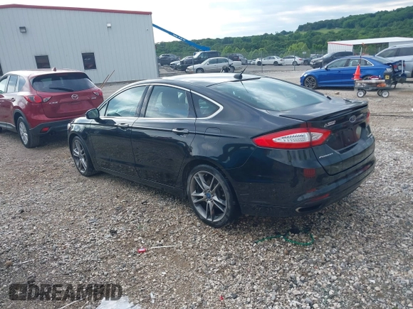 2013 Ford Fusion Titanium with VIN 3FA6P0K95DR153437, listed as a IAAI auction lot 42334754 with 139,623 mi miles and . Bid and sale history available at DreamBid. Image 3.