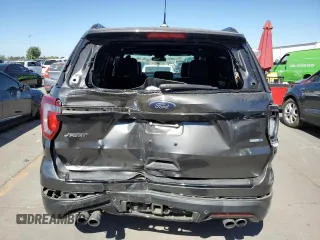 2018 Ford Explorer Sport with VIN 1FM5K8GT4JGC07574, listed as a Copart auction lot 72860404 with 18,563 mi miles and Salvage title. Bid and sale history available at DreamBid. Image 6.