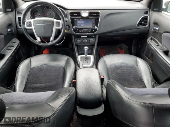 2012 Chrysler 200 S with VIN 1C3CCBHG0CN106851, listed as a Copart auction lot 52766705 with 146,105 mi miles and Salvage Title. Bid and sale history available at DreamBid. Image 8.