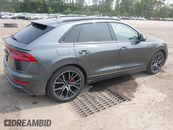 2019 Audi Q8 Prestige with VIN WA1FVAF18KD027759, listed as a IAAI auction lot 42512278 with 55,424 mi miles and . Bid and sale history available at DreamBid. Image 4.
