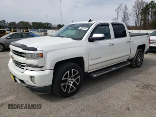 2016 Chevrolet Silverado 1500 LTZ with VIN 3GCUKSEC4GG260434, listed as a Copart auction lot 48367925 with 91,895 mi miles and Salvage Title. Bid and sale history available at carsss.com. Image 1.