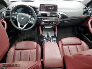 2020 BMW X4 xDrive30i with VIN 5UX2V1C09LLZ32596, listed as a Copart auction lot 50920575 with 50,391 mi miles and Clean Title. Bid and sale history available at carsss.com. Image 8.