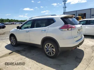 2015 Nissan Rogue SL z VIN 5N1AT2MVXFC790701, wystawiony jako Copart lot #57728525 z przebiegiem 97 522 mil mil oraz Szkoda całkowita • Salvage title. Historia ofert i sprzedaży dostępna na DreamBid. Obrazek 2.