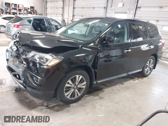 2017 Nissan Pathfinder Platinum with VIN 5N1DR2MM1HC632396, listed as a IAAI auction lot 41871050 with 53,419 mi miles and . Bid and sale history available at DreamBid. Image 17.