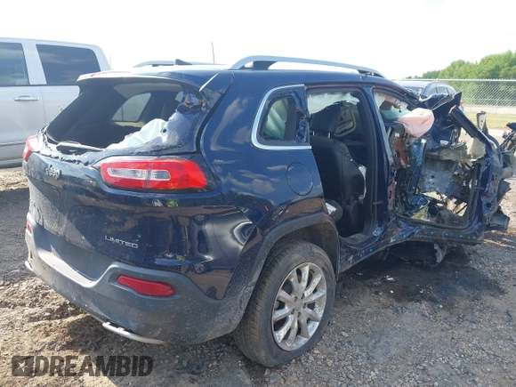 2016 Jeep Cherokee Limited with VIN 1C4PJMDB7GW181409, listed as a IAAI auction lot 42163196 with Not provided miles and . Bid and sale history available at DreamBid. Image 4.