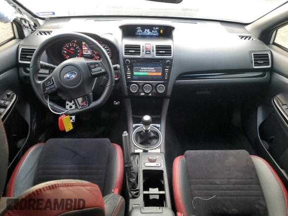 2021 Subaru WRX STI with VIN JF1VA2E68M9806350, listed as a Copart auction lot 86942334 with 46,687 mi miles and Salvage Title. Bid and sale history available at carsss.com. Image 8.