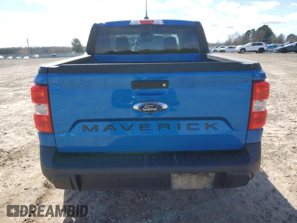 2022 Ford Maverick XL with VIN 3FTTW8E95NRA92506, listed as a Copart auction lot 47818175 with 13,123 mi miles and Salvage Title. Bid and sale history available at DreamBid. Image 6.