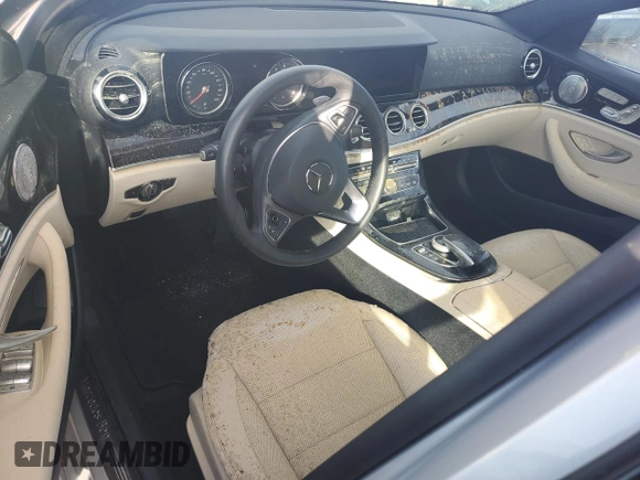 2017 Mercedes-Benz E 300 Luxury with VIN WDDZF4JB1HA191937, listed as a Copart auction lot 74582354 with Not Provided miles and Salvage Title. Bid and sale history available at DreamBid. Image 8.