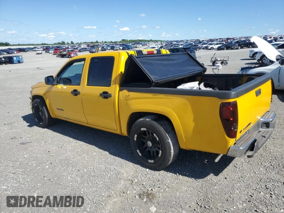 2005 Chevrolet Colorado 1SJ LS ZQ8 with VIN 1GCCS136558270055, listed as a Copart auction lot 57886645 with Not provided miles and Salvage title. Bid and sale history available at DreamBid. Image 2.