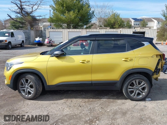 2021 Kia Seltos S with VIN KNDEU2AA7M7123952, listed as a IAAI auction lot 41864994 with 82,413 mi miles and . Bid and sale history available at DreamBid. Image 14.