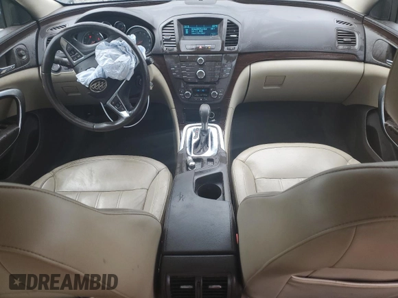 2011 Buick Regal CXL RL1 with VIN 2G4GN5EC0B9179175, listed as a Copart auction lot 87272024 with 107,780 mi miles and Salvage Title. Bid and sale history available at DreamBid. Image 8.