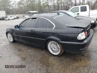 2004 BMW 3 Series 330Ci with VIN WBABD53444PL15340, listed as a Copart auction lot 44588585 with 247,550 mi miles and Non Repairable. Bid and sale history available at carsss.com. Image 2.