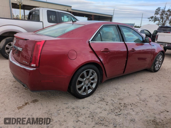 2008 Cadillac CTS AWD w/1SB with VIN 1G6DS57V180176175, listed as a Copart auction lot 76106284 with 157,948 mi miles and Salvage Title. Bid and sale history available at carsss.com. Image 3.