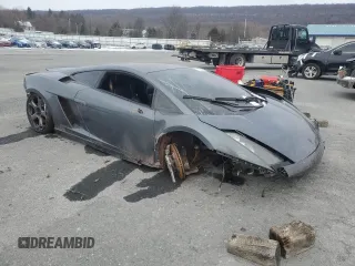 2006 Lamborghini Gallardo z VIN ZHWGU12T46LA02951, wystawiony jako Copart lot #87735325 z przebiegiem Nie podano mil oraz Szkoda całkowita • Salvage title. Historia ofert i sprzedaży dostępna na DreamBid. Obrazek 4.