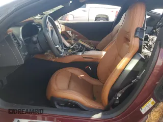 2016 Chevrolet Corvette Z06 3LZ with VIN 1G1YU2D64G5612824, listed as a Copart auction lot 47234055 with Not provided miles and Salvage title. Bid and sale history available at DreamBid. Image 7.