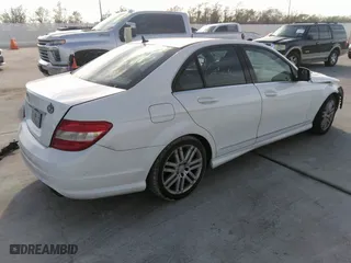 2009 Mercedes-Benz C-Class 3.0L Sport with VIN WDDGF54X79F213951, listed as a IAAI auction lot 38264904 with 1 mi miles. Bid and sale history available at carsss.com. Image 4.