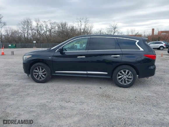 2015 Infiniti QX60 with VIN 5N1AL0MM7FC516464, listed as a IAAI auction lot 41840344 with NaN miles. Bid and sale history available at carsss.com. Image 14.