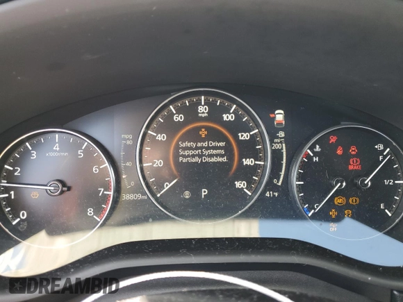 2021 Mazda CX-30 Preferred with VIN 3MVDMBCL5MM311027, listed as a Copart auction lot 41808605 with 388,809 mi miles and Salvage Title. Bid and sale history available at DreamBid. Image 9.