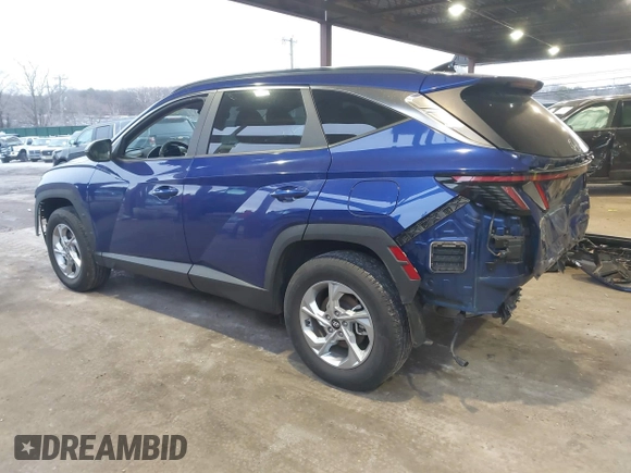 2022 Hyundai Tucson SEL with VIN 5NMJBCAEXNH069845, listed as a IAAI auction lot 41481383 with 10,985 mi miles and . Bid and sale history available at DreamBid. Image 3.