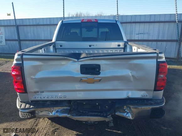2014 Chevrolet Silverado 1500 LTZ with VIN 3GCUKSEC3EG400650, listed as a IAAI auction lot 41596087 with 127,240 mi miles. Bid and sale history available at carsss.com. Image 16.