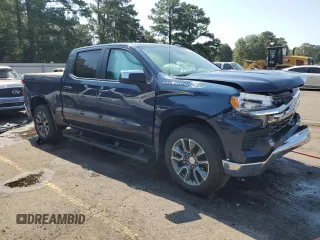 2023 Chevrolet Silverado 1500 LT with VIN 3GCPACED6PG259543, listed as a Copart auction lot 66206064 with 14,723 mi miles and Salvage Title. Bid and sale history available at DreamBid. Image 4.