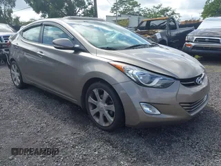 2013 Hyundai Elantra Limited with VIN 5NPDH4AE7DH419645, listed as a IAAI auction lot 41538041 with 53,935 mi miles and . Bid and sale history available at DreamBid. Image 1.
