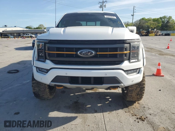 2022 Ford F-150 XL z VIN 1FTEW1E84NFA07871, wystawiony jako Copart lot #53293845 z przebiegiem Nie podano mil oraz Szkoda całkowita • Salvage title. Historia ofert i sprzedaży dostępna na DreamBid. Obrazek 5.