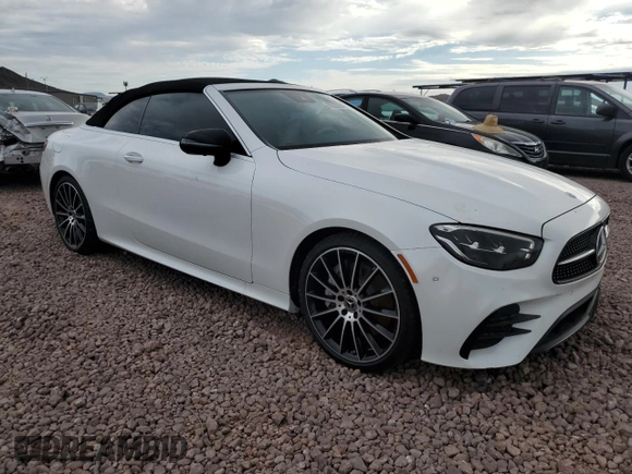 2023 Mercedes-Benz E-Class E 450 with VIN W1K1K5JB9PF205020, listed as a Copart auction lot 68322994 with 4,606 mi miles and Salvage Title. Bid and sale history available at carsss.com. Image 4.