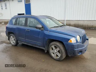 2009 Jeep Compass North with VIN 1J4FT47B99D159552, listed as a Copart auction lot 50838655 with 109,574 mi miles and Clean Title. Bid and sale history available at carsss.com. Image 4.