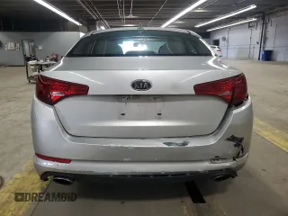 2011 Kia Optima EX with VIN KNAGN4A70B5071155, listed as a Copart auction lot 52201275 with 206,675 mi miles and Salvage Title. Bid and sale history available at carsss.com. Image 6.