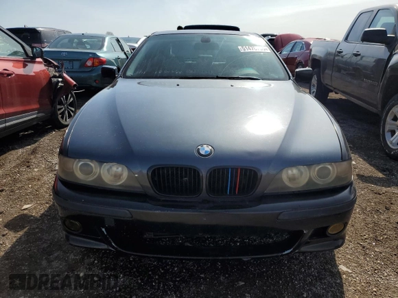 2002 BMW 5 Series 540i with VIN WBADN53442GF70026, listed as a Copart auction lot 51476755 with 0 mi miles and Clean Title. Bid and sale history available at carsss.com. Image 5.