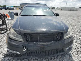 2013 Mercedes-Benz C 250 with VIN WDDGJ4HB7DG039616, listed as a Copart auction lot 55070365 with Not Provided miles and Salvage Title. Bid and sale history available at DreamBid. Image 5.