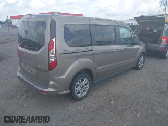 2020 Ford Transit Connect XLT with VIN NM0GE9F25L1456908, listed as a IAAI auction lot 42136585 with 55,163 mi miles and . Bid and sale history available at DreamBid. Image 4.