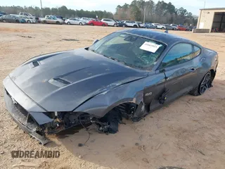 2021 Ford Mustang GT with VIN 1FA6P8CF9M5153818, listed as a IAAI auction lot 41663823 with 31,806 mi miles. Bid and sale history available at carsss.com. Image 17.