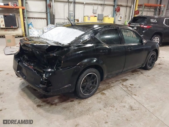 2011 Dodge Avenger Lux with VIN 1B3BD2FG7BN544354, listed as a IAAI auction lot 41422596 with 237,337 mi miles. Bid and sale history available at carsss.com. Image 4.