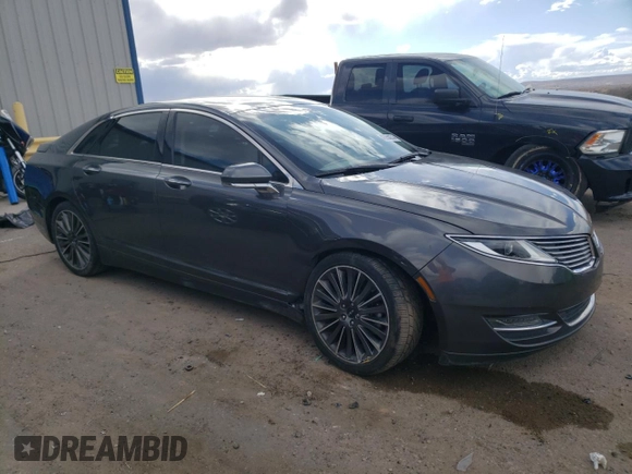 2015 Lincoln MKZ with VIN 3LN6L2GK9FR621715, listed as a Copart auction lot 43850274 with 59,559 mi miles and Salvage Title. Bid and sale history available at carsss.com. Image 4.