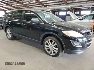 2012 Mazda CX-9 Grand Touring with VIN JM3TB3DV3C0341516, listed as a Copart auction lot 59920215 with 160,511 mi miles and Clean title. Bid and sale history available at DreamBid. Image 4.