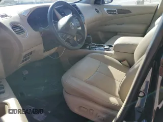 2019 Nissan Pathfinder S with VIN 5N1DR2MM7KC583616, listed as a Copart auction lot 44192815 with 51,097 mi miles and Salvage title. Bid and sale history available at DreamBid. Image 7.