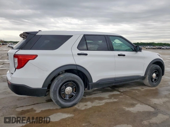 2023 Ford Police Interceptor Utility z VIN 1FM5K8AB9PGA05533, wystawiony jako Copart lot #54873695 z przebiegiem 41 284 mil mil oraz Szkody całkowita. Historia ofert i sprzedaży dostępna na DreamBid. Obrazek 3.