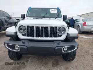 2025 Jeep Wrangler Sahara with VIN 1C4PJXEN6SW526206, listed as a IAAI auction lot 41610649 with 3,497 mi miles and . Bid and sale history available at DreamBid. Image 6.