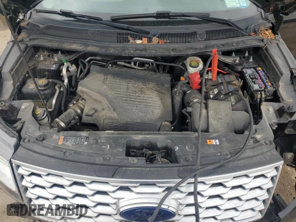 2019 Ford Explorer Platinum с VIN 1FM5K8HT6KGA57340, выставлен на аукционе Copart как лот 57038705 с пробегом 83 225 миль миль и Списание • Salvage title. История ставок и продаж доступна на DreamBid. Изображение 12.