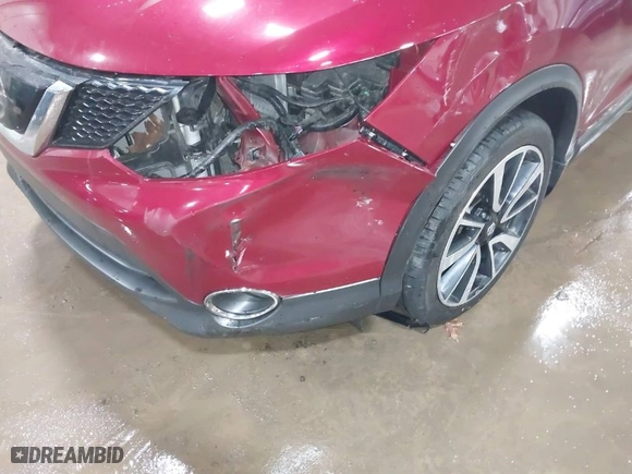 2019 Nissan Rogue Sport SL with VIN JN1BJ1CR4KW332824, listed as a IAAI auction lot 41618459 with 55,396 mi miles. Bid and sale history available at carsss.com. Image 6.