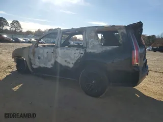 2017 Cadillac Escalade Premium Luxury with VIN 1GYS4CKJ4HR128182, listed as a Copart auction lot 83578284 with 0 mi miles and Salvage Title. Bid and sale history available at carsss.com. Image 2.