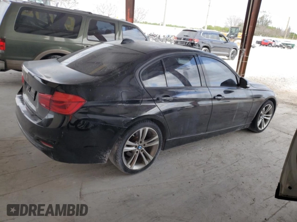 2016 BMW 3 Series 328i with VIN WBA8E9G54GNT45584, listed as a Copart auction lot 53896025 with 105,600 mi miles and Salvage Title. Bid and sale history available at carsss.com. Image 3.