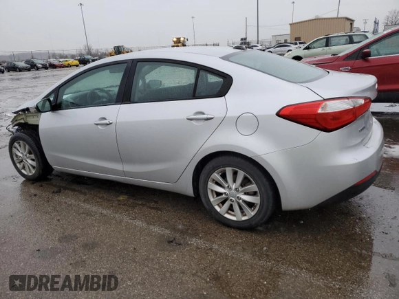 2015 Kia Forte LX with VIN KNAFX4A68F5385350, listed as a Copart auction lot 52121784 with 81,841 mi miles and Salvage Title. Bid and sale history available at carsss.com. Image 2.